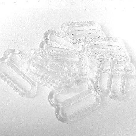 Regulador de plástico para tirante de lencería-12mm