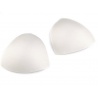Copas de foam triangulares para lencería y biquinis BLANCA