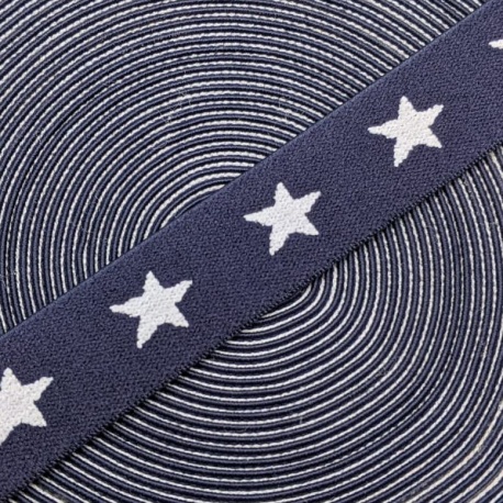 Goma elástica estrellas de 2cm