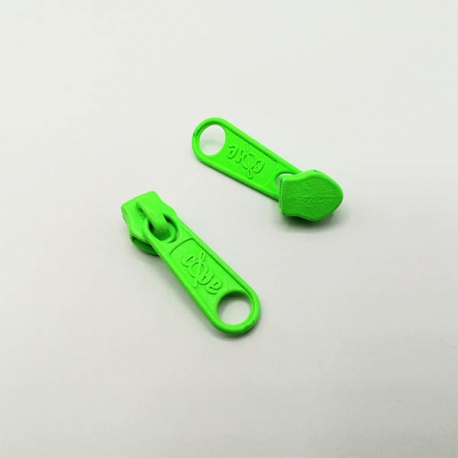 Cursor FLÚOR para cremallera continua ANCHA de 5mm