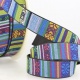 Cinta para bolsos tejida con trasera en polipiel, 25mm ancho