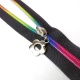 Cursor decorativo para cremallera continua ANCHA de 6mm