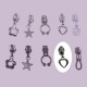 Cursor decorativo para cremallera continua ANCHA de 6mm