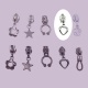 Cursor decorativo para cremallera continua ANCHA de 6mm