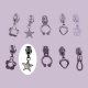Cursor decorativo para cremallera continua ANCHA de 6mm