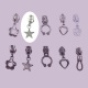 Cursor decorativo para cremallera continua ANCHA de 6mm