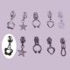 Cursor decorativo para cremallera continua ANCHA de 6mm
