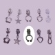 Cursor decorativo para cremallera continua ANCHA de 6mm