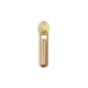 Cursor decorativo para cremallera continua de 5mm