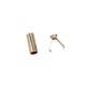 Terminal plástico y metal para cordón de 4mm
