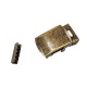 Hebilla metálica plana para cinturón 30mm