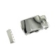 Hebilla metálica plana para cinturón 30mm