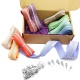 Pack Cremalleras Metalizadas IRO SILVER