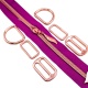 Piquetes y reguladores Oro Rosa 30mm