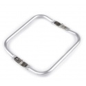 Boquilla invisible rectangular 19cm (boca de lobo)