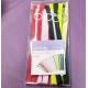 Pack 10 cremalleras bicolor