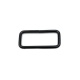 Piquete rectangular NEGRO MATE