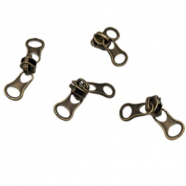 Cursor doble reversible para cremallera continua de nylon de 5mm