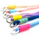 Asa de mano/ colgante de bolso bicolor de 33cm