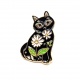 Pin Gato negro