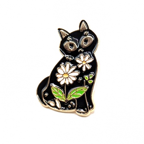 Pin Gato negro