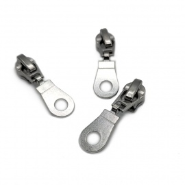 Cursor decorativo libre para cremallera continua de nylon de 5mm (ancha normal y efecto metal)