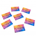 Etiqueta textil a color COSER MOLA (8 unidades)
