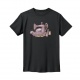 Camiseta estampado costura