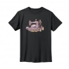 Camiseta estampado costura