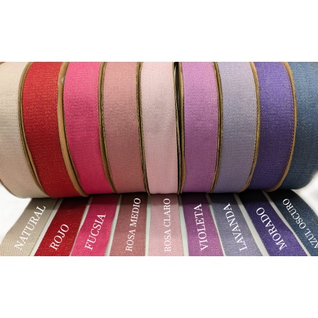 Cinta para bolsos de 4cm con lurex