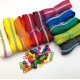 Pack Cremallera continua irisada colores