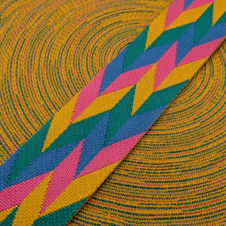 Cinta ancha (5cm) multicolor TAIGA