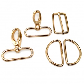 Pack de bolso piquetes, regulador y mosquetones GOLD