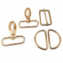 Pack de bolso piquetes, regulador y mosquetones GOLD
