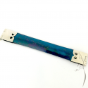 Boquilla de monedero recta (fleje) 14cm