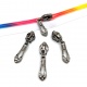 Cursor decorativo para cremallera continua ANCHA de 6mm