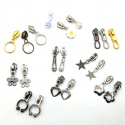 Cursores decorativos para cremallera continua de nylon de 6mm