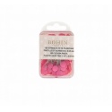 Alfileres PREMIUM Bohin cabeza plana rosa