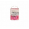Alfileres PREMIUM Bohin cabeza plana rosa