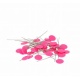 Alfileres PREMIUM Bohin cabeza plana rosa