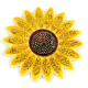 Parche termoadhesivo Girasol