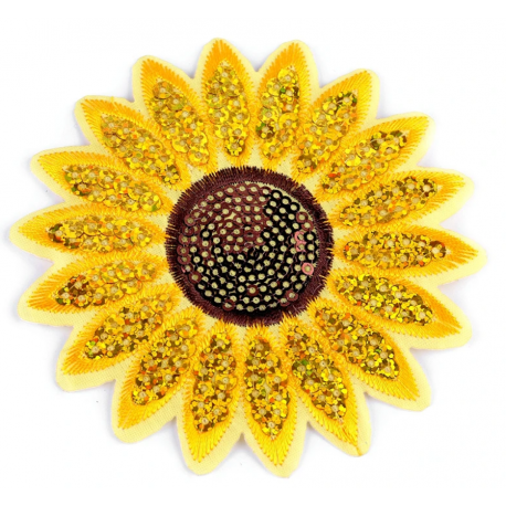 Parche termoadhesivo Girasol